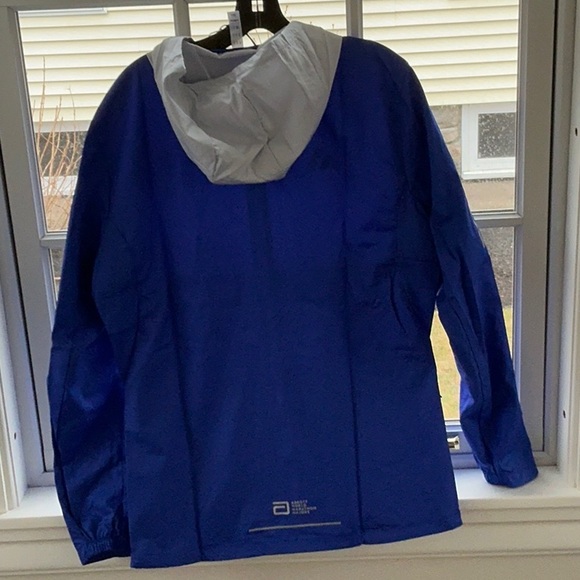 2025 Adidas Blue and Gray Boston Marathon Jacket. - Picture 2 of 2
